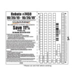 11 Menards Rebate Form 2022