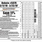 11 Rebate Form Menards Download