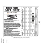 Menard Rebate Form 5088