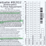 Menards 11 Rebate Adjustment Form 2022