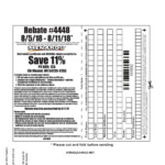 Menards 11 Rebate Form 4448