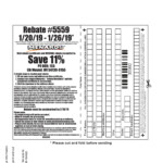 Menards 5459 Rebate Form