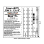 Menards 6879 Rebate Form