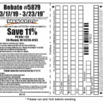 Menards.com Printable 5879 Rebate Form