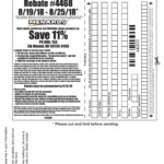 Menards.com Rebate Forms