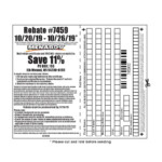 Menards Current Rebate Forms