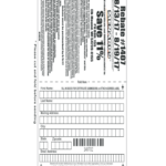 Menards Fillable Rebate Form