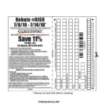 Menards Rebate 4168 Form