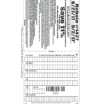 Menards Rebate Form 6399 Expired Form