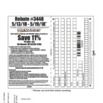 Print Menards Rebate Form 3448