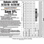 Where To Mail Menards Rebate Form