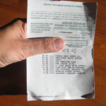 Menards Rebate Receipt Reprint