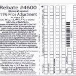 Expired Menards Rebate Forms 6197