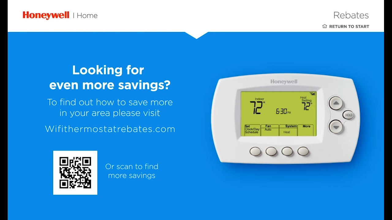 Menards Thermostat Rebate