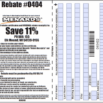 Menards 11 Rebate October 2023