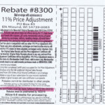 Menards 11 Price Adjustment Rebate 8300