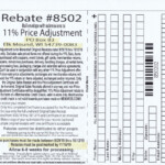 Menards Price Adjustment Rebate 8502