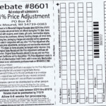 Menards Rebate 8601