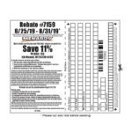 Menards Rebate When Printing Receipt