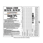 Menards Rebate Offers