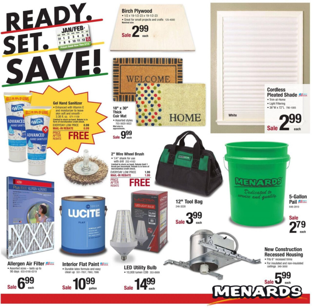 Look Up Menards Rebate